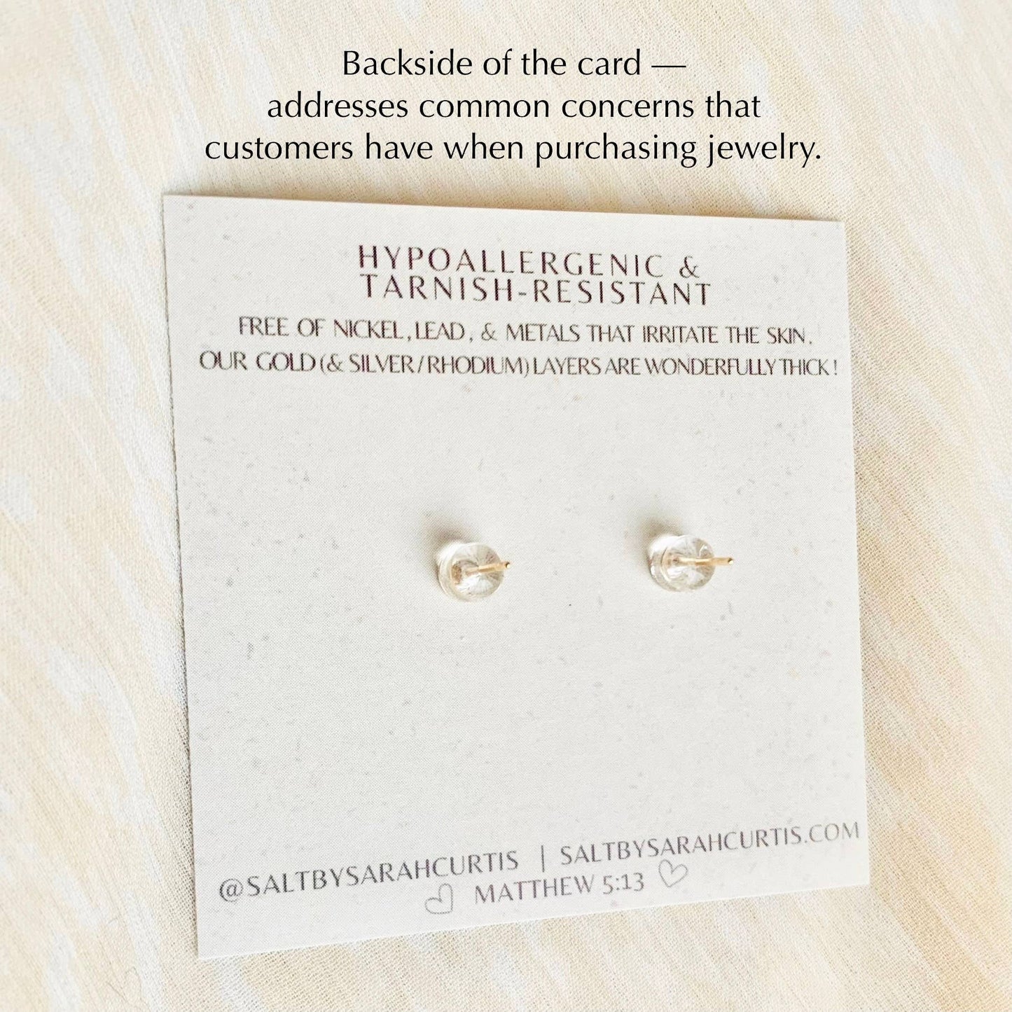 BOW STUDS | 18k gold | dainty stud earrings