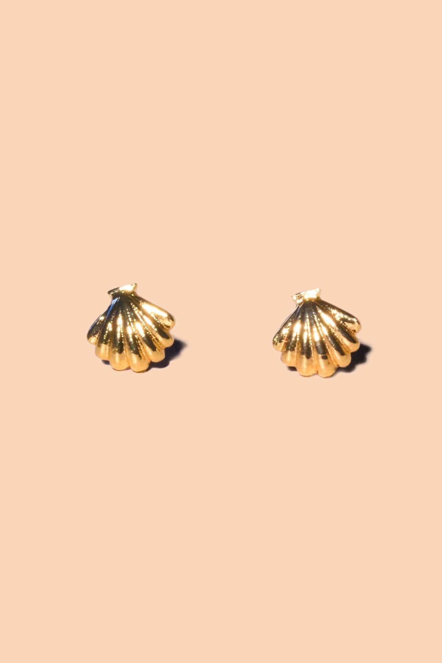 Peter and June - Son of a Beach Studs - 18K Gold Plated