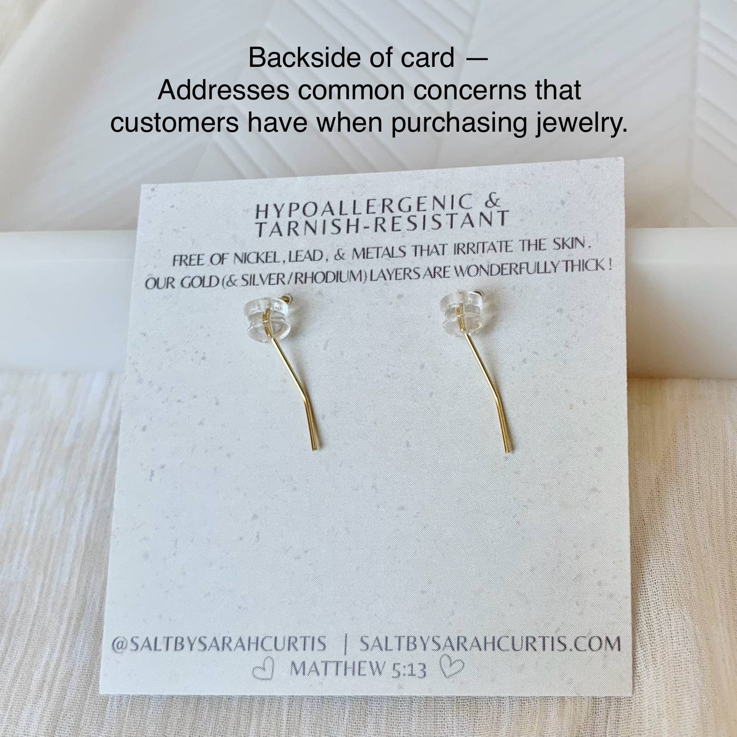 SALT by Sarah Curtis - MARQUISE DANGLES | gold | dainty leaf earrings | bridal