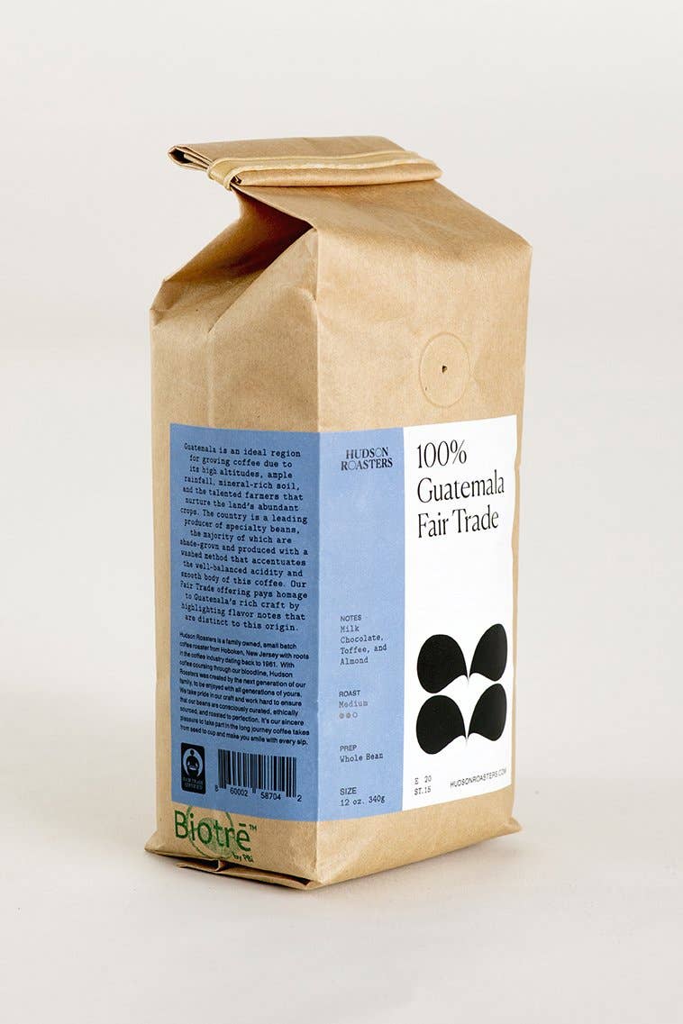 Hudson Roasters - Hudson Roasters 100% Guatemala Fair Trade: Whole Bean