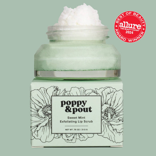 Poppy & Pout - Lip Scrub, Sweet Mint