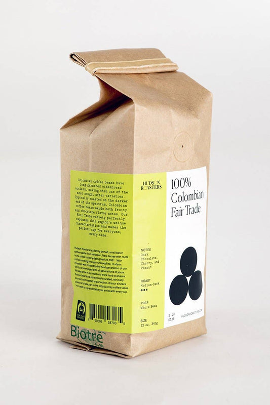 Hudson Roasters - Hudson Roasters 100% Colombian Fair Trade: Whole Bean