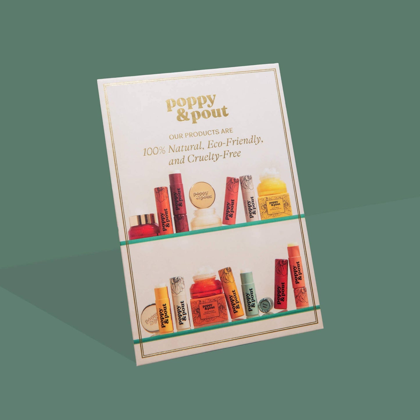 Poppy & Pout - Retailer Sign, Easel, Selling Points
