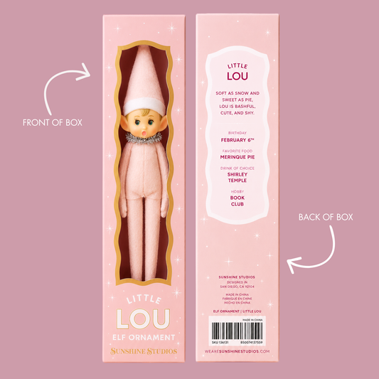 Sunshine Studios - Elf Ornament | Little Lou