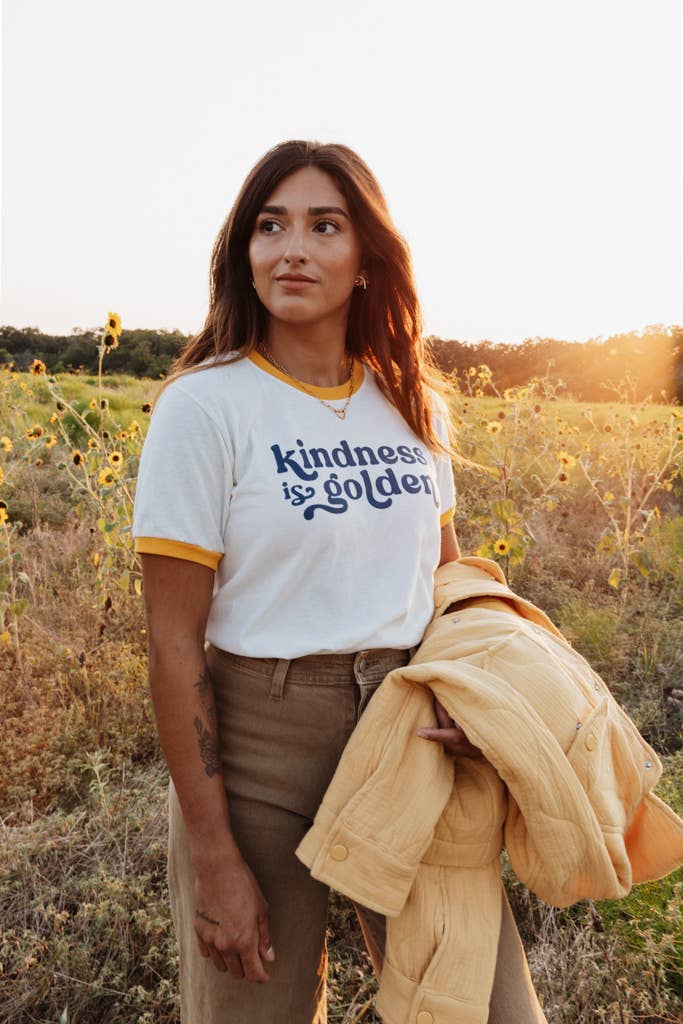 Kindness Is Golden Tee: M