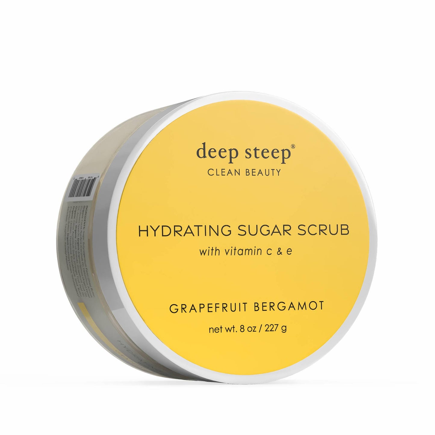 Deep Steep Clean Beauty - Sugar Scrub - Grapefruit Bergamot 8oz
