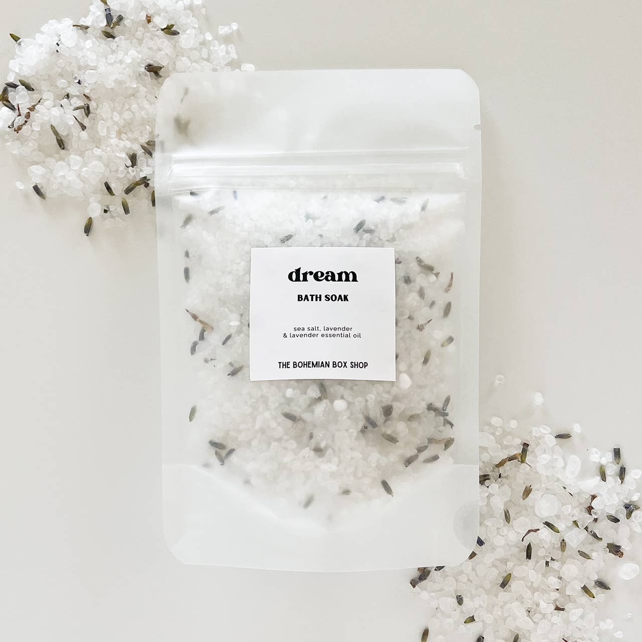 The Bohemian Box Shop - Dream Bath Soak Packet - 2oz or 4oz Bath Salts : 4oz