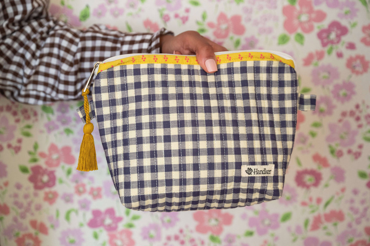 Handker Bandanas - Teddy Quilted Zipper Pouch