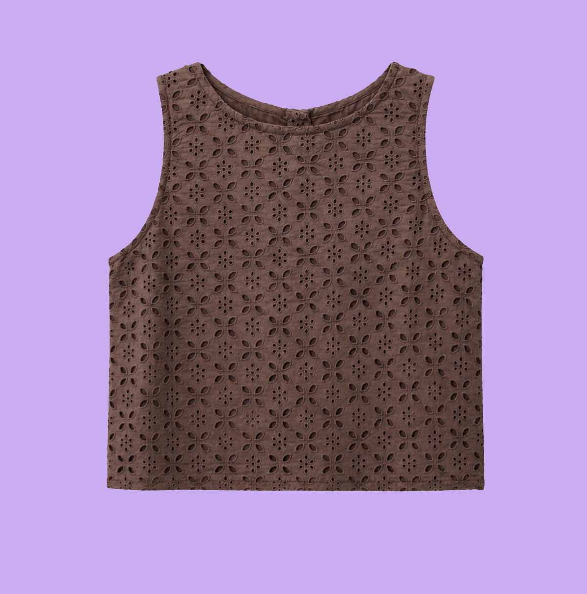 Lucy Tank Top in Chocolate