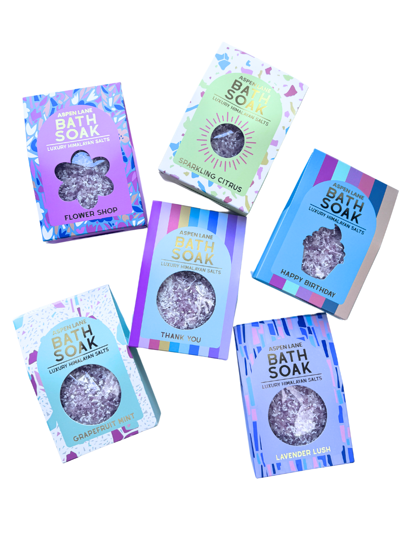 Aspen Lane - Lavender Himalayan Bath Salt Gift Stocking Stuffer