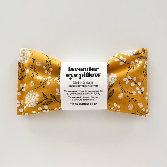The Bohemian Box Shop - Lavender Eye Pillow - Woodland Cotton