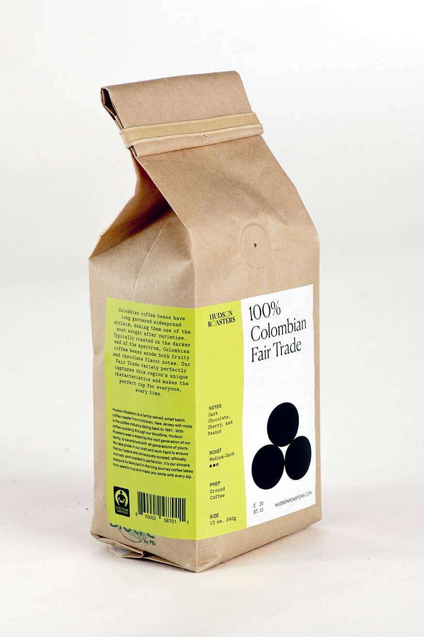 Hudson Roasters - Hudson Roasters 100% Colombian Fair Trade: Whole Bean